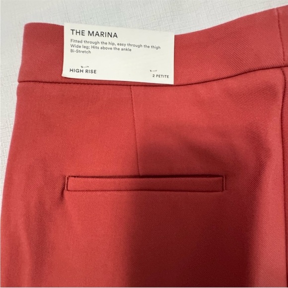 Ann Taylor The Marina Wide-Leg Women's Pants 2P - Picture 4 of 10